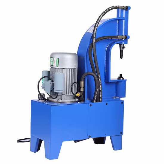 Máquina de rebitagem especial para todas as sapatas de freio de caminhões, pastilhas de freio